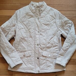 A New Day Women's Quilted Cream Jacket